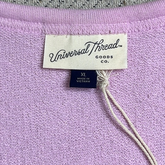 Universal Thread Target Pink Knit Romper V Neck Drawstring Waist, size XL, NWOT - Picture 8 of 16